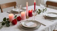 simple romantic dinner hosting