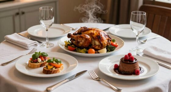 stress free dinner hosting