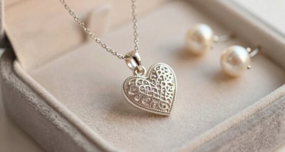 subtle elegant love jewelry