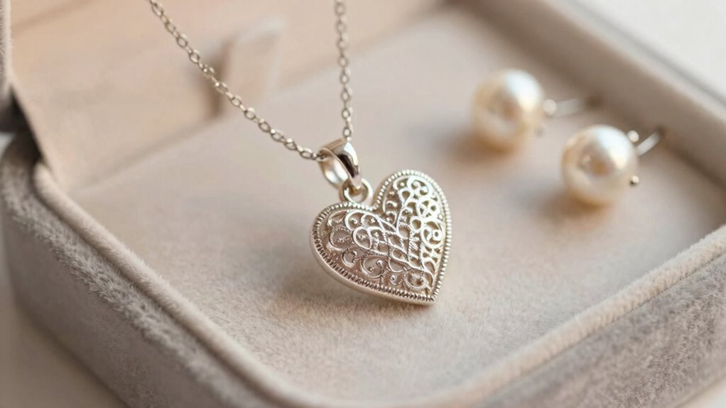 subtle elegant love jewelry