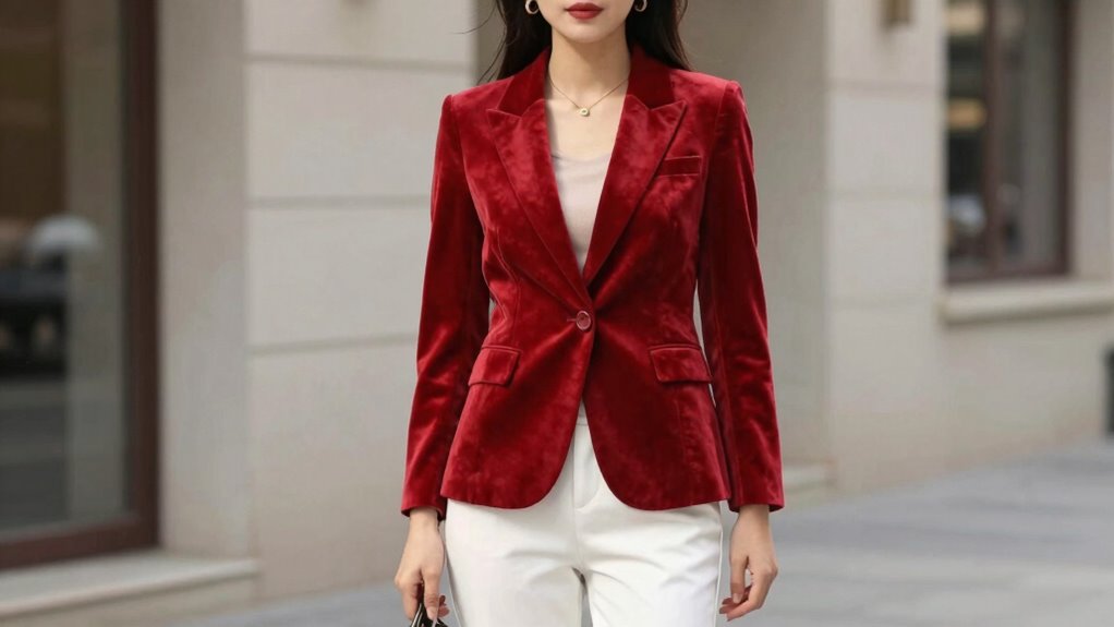 subtle red styling mastery