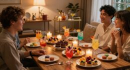 sweet couples evening gathering