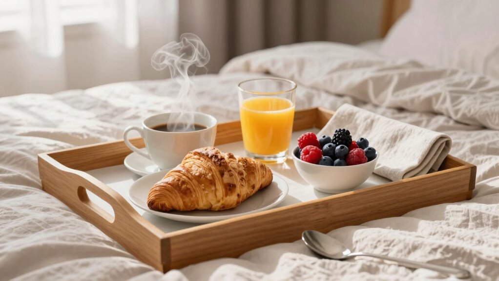 thoughtful practical breakfast presentation