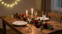 valentine home dinner decor