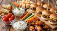 valentine s casual finger foods