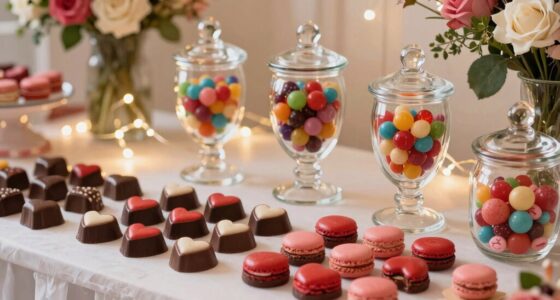 valentine s sweet table display