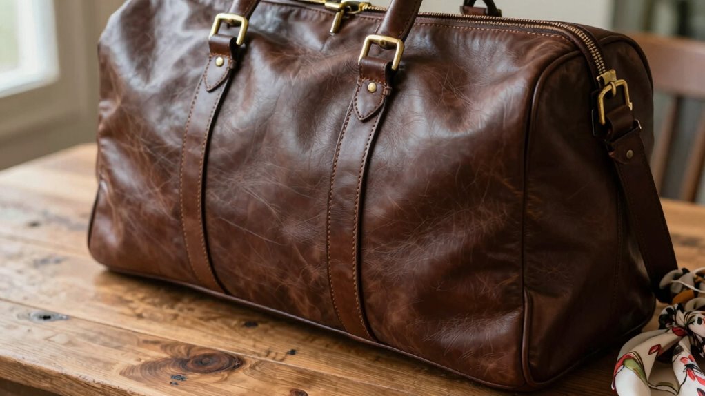 versatile durable travel leather