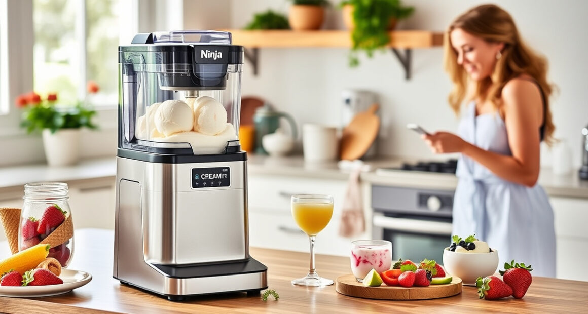 Beat the Summer Heat with Ninja CREAMi Deluxe Ice Cream Maker
