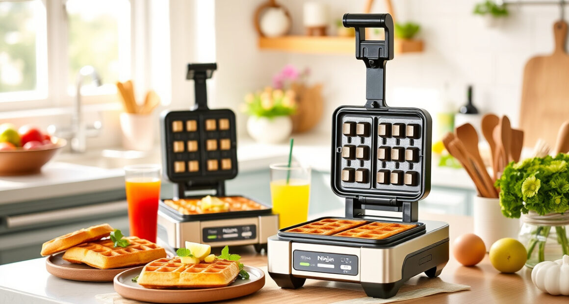 Make Perfect Summer Waffles with the Ninja Belgian Waffle Maker Pro