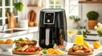 Summer Crispy Chicken Wings with the Ninja Air Fryer