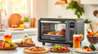 Summer Grilled Veggie Pizza with Ninja Foodi XL Pro Air Oven