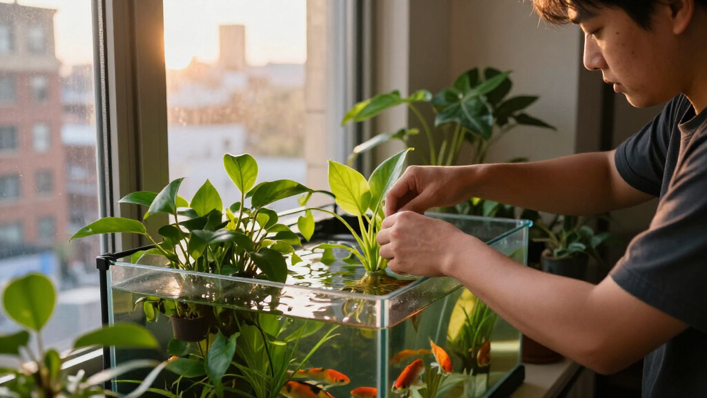 NYC Apartment Aquaponics