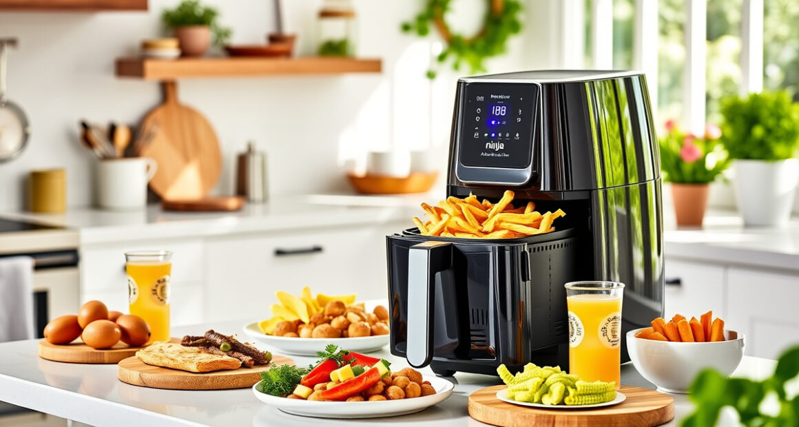 Summer Grilled Veggie Skewers with Ninja DoubleStack XL Air Fryer