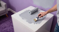 This 389-Square-Foot Studio Once Had Purple Carpet and Eggplant Walls — Now It’s Unrecognizable