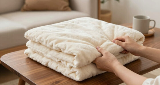 This Luxuriously Soft Blanket Is Just Like That Insta-Famous Option, But Less Expensive (and Comes in Stripes!)