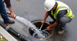 Another Pipe Break Sends Water Rushing Through Los Angeles Street - KTLA