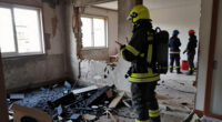 Fire Causes Roof Collapse In Chamberí Residential Building