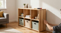 I Created A Pretty IKEA BILLY Hack That Seriously Cuts Clutter
