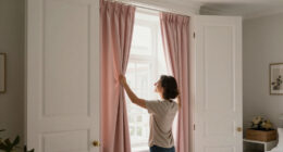 I Ditched My Closet Doors For $60 Pleated Curtains (See Why!)