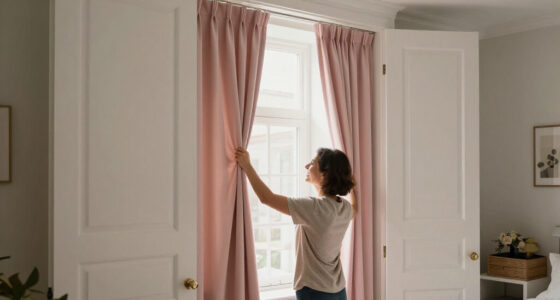 I Ditched My Closet Doors For $60 Pleated Curtains (See Why!)