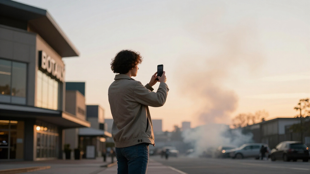 Smoke Rises In East Auckland, Reports Of Fire At Botany Mall - 1News