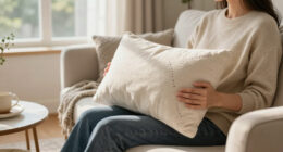 This Luxury-Looking Bolster Pillow Was Made From Scratch So Easily