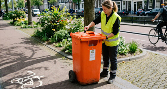 Amsterdam Plaatst Prullenbak Midden Op Fietspad: 'Een Giller' - NOS