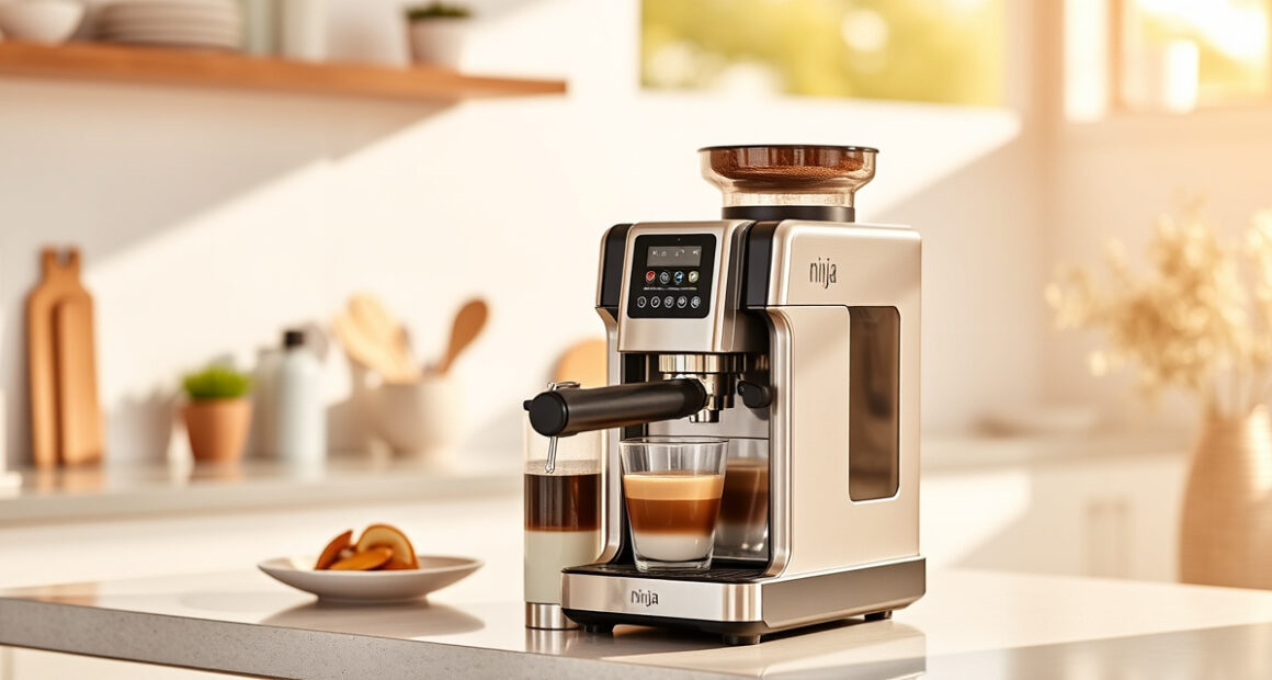 Beat the Summer Heat with the Ninja Luxe Café Premier 3-in-1 Espresso Machine