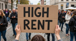 Berlin Protest Against High Rents And Expropriation