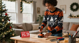 Home Depot Ugly Sweater + Tools + $50 Gift Card For $29.99!
