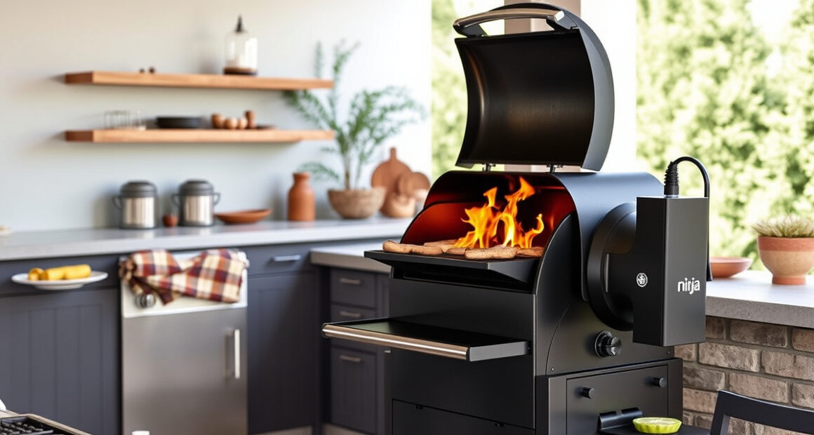 Master Summer BBQs with the Ninja Outdoor Woodfire Pro XL Grill & Smoker