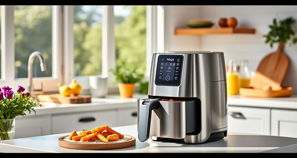 Ninja Air Fryer 4 Qt: Perfect Summer Snack Maker & Dehydrator