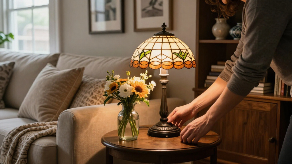 T.J. Maxx Is Selling Out Of This Tiffany-Inspired Accent Lamp