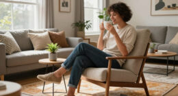 The Chic West Elm Chair That Made My Tiny Apartment 100X More Inviting