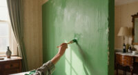 They Turned Their Beige 1900S Parlor Into A Bold, Green “Analog Room”