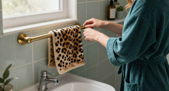 This Leopard Print Towel Set Adds Personality To My Boring Bathroom