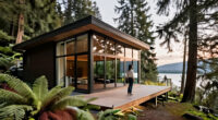 A West Vancouver Home Appears To Float Among The Trees