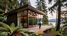 A West Vancouver Home Appears To Float Among The Trees