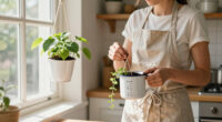 Don't Toss An Old Measuring Cup: Turn It Into An Adorable Hanging Planter