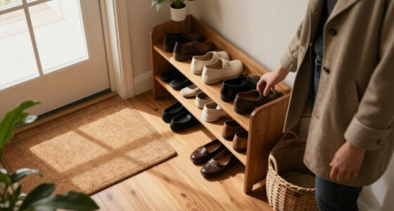 Dunelm’s Rotating Shoe Storage Is 30% Off – And Its Clever Design Doubles Your Hallway Storage
