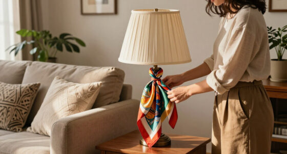 Elevate Your Boring Lamps With The Help Of This Vintage Clothing Item