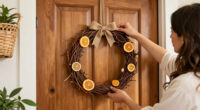 Forget Pricey Wreaths: Decorate Your Door With A Cheaper DIY That Adds A Rustic Touch