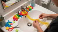 Upcycle Dollar Tree Pool Noodles Into Gorgeous Bathroom Decor With This Clever DIY