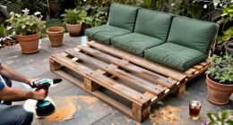 Upcycler Transforms Old Wood Pallets Into An Outdoor Oasis
