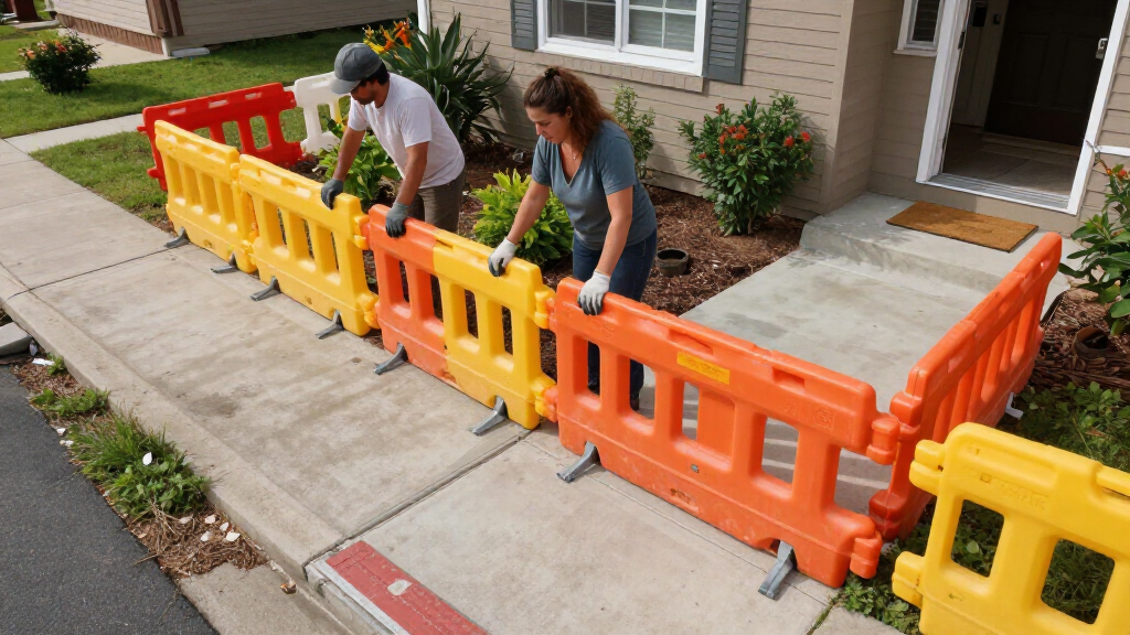 Why Do Construction Barricades Come In Different Colors? The Colors Decoded
